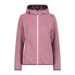 Bluza damska z kapturem CMP. Czerwone bluzy damskie CMP, bez wzorów, sportowe, bez ramiączek, z kapturem. Za 219.99 zł.