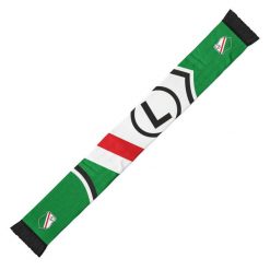 Szalik Legia Warszawa Herb. Białe rękawiczki damskie LEGIA, bez wzorów. Za 49.99 zł.