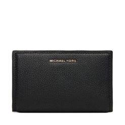 Portfel MICHAEL Michael Kors. Czarne portfele damskie MICHAEL Michael Kors. Za 339.99 zł.