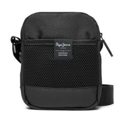 Saszetka Pepe Jeans. Czarne saszetki i nerki męskie Pepe Jeans, bez wzorów, z jeansu. Za 169.99 zł.