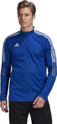Adidas Bluza adidas TIRO 21 Track Jacket GM7320 GM7320 niebieski S. Niebieskie bluzy męskie Adidas, m, bez wzorów, bez ramiączek, bez kaptura. Za 72.39 zł.