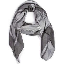 Chusta PATRIZIA PEPE - 2V8420/A1TH-J2AC Black Melange. Szare szaliki damskie Patrizia Pepe, bez wzorów, z materiału. W wyprzedaży za 349.00 zł.