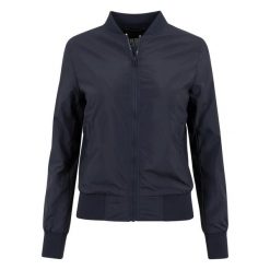 Parka damska Urban Classic bomber light. Czarne parki damskie Urban Classics, l, bez wzorów, z poliesteru, bez kaptura. Za 164.20 zł.