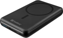 Powerbank Sandberg bank mocy Półstały 10000 mAh Bezprzewodowe ładowanie Czarny (421-51). Czarne powerbanki Sandberg. Za 142.52 zł.