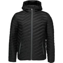 Parka zimowa Loaf Jenor męska – Czarna L. Czarne kurtki męskie ZONE PERFECT, na zimę, l, bez wzorów, bez kołnierzyka. Za 190.19 zł.