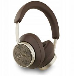 Sluchawki nauszne Guess Bluetooth 4G Classic Logo brazowy. Brązowe słuchawki nauszne Guess. Za 163.71 zł.