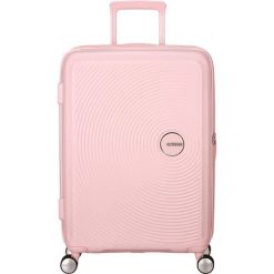 Walizka American Tourister Soundbox 67/24 TSA EXP. Czerwone walizki męskie American Tourister, bez wzorów, z materiału, duże. Za 689.99 zł.