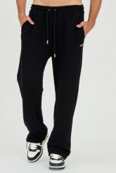 OFF-WHITE Czarne spodnie dresowe Stitch Arr Sweatpants. Czarne spodnie sportowe męskie OFF-WHITE, l, bez wzorów, z dresówki. W wyprzedaży za 1,799.99 zł.