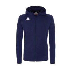 Kurtka Kappa Venezia. Niebieskie kurtki męskie Kappa, m, bez wzorów, z bawełny, biznesowe, bez kaptura. Za 263.85 zł.