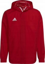 Kurtka męska Adidas Entrada 22 All Weather czerwona r. L. Czerwone kurtki męskie Adidas, l, bez wzorów, bez kaptura. Za 186.20 zł.