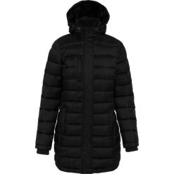 Kurtka parka damska lekka z kapturem Kariban. Czarne kurtki damskie KARIBAN, na zimę, bez wzorów, z kapturem. Za 375.50 zł.