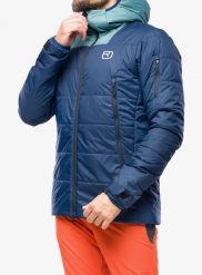 Kurtka narciarska męska Ortovox Swisswool Zinal Jacket. Zielone kurtki sportowe męskie ORTOVOX, l, bez wzorów, z materiału, bez kaptura, narciarskie. Za 1,275.99 zł.
