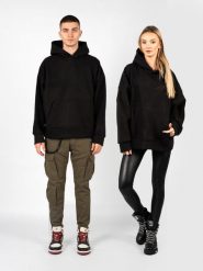 La Haine Inside Us Bluza "Unisex-LM054" | A23083Z LM054 | Mężczyzna | Czarny. Czarne bluzy męskie La Haine Inside Us, m, bez wzorów, z acetatu, bez ramiączek, bez kaptura. W wyprzedaży za 399.00 zł.