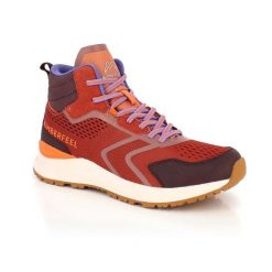 Buty trekkingowe dla dorosłych - TARAGHA - Safran. Czerwone obuwie trekkingowe damskie Kimberfeel, z meshu, bez zapięcia. Za 448.95 zł.