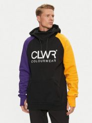 Colourwear Bluza Bowl 7010303 Czarny Regular Fit. Czarne bluzy męskie Colourwear, m, bez wzorów, z bawełny, bez ramiączek, bez kaptura. Za 189.99 zł.