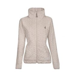 Bluza polarowa damska AULP VIRLO Ciepła Rozpinana z kołnierzem. Brązowe bluzy damskie Aulp, na zimę, bez wzorów, z polaru, sportowe, bez ramiączek, bez kaptura. Za 279.99 zł.