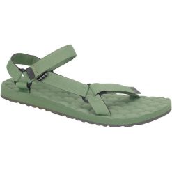 Sandały Trail FIGG/43. Zielone sandały męskie Lizard, bez wzorów, z gumy, bez zapięcia. Za 122.98 zł.