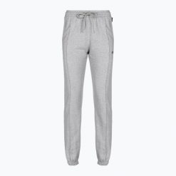 Spodnie damskie Napapijri M-Iaato. Szare spodnie dresowe damskie Napapijri, bez wzorów, z dresówki, casualowe. Za 299.99 zł.