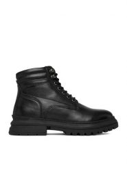 G-Star Raw Trzewiki CEO-SINNER-02 MI08 Czarny. Czarne botki męskie G-Star, bez wzorów, ze skóry, retro, bez obcasa, bez zapięcia. Za 399.99 zł.