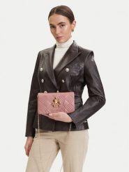 LOVE MOSCHINO Torebka JC4269PP0OKH1600 Różowy. Czerwone torebki do ręki damskie Love Moschino, bez wzorów, ze skóry, bez dodatków. Za 737.99 zł.