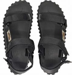 Gumbies Gumbies unisex sandały Scrambler Sandal - czarne 37. Czarne sandały damskie Gumbies, bez wzorów, bez obcasa, bez zapięcia. Za 159.99 zł.