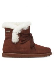 EMU Australia Śniegowce Thorsby W13215 Brązowy. Brązowe śniegowce damskie Emu Australia, ze skóry, bez zapięcia. Za 789.99 zł.