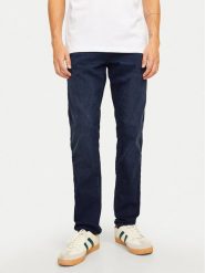 Jack & Jones Jeansy Glenn 12259055 Granatowy Slim Fit. Niebieskie jeansy męskie Jack & Jones, z bawełny. Za 129.99 zł.