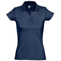 Damska Koszulka Polo Prescott Jersey. Niebieskie koszulki sportowe damskie SOL'S, s, bez wzorów, z jersey, bez ramiączek. Za 82.99 zł.
