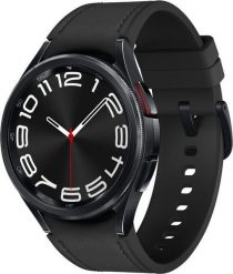 Smartwatch Samsung Galaxy Watch 6 Classic Stainless Steel 43mm LTE Czarny. Czarne zegarki smartwatch SAMSUNG, bez wzorów. Za 1,748.99 zł.