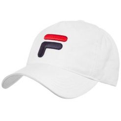 Czapka tenisowa z daszkiem Fila Cap Max. Białe czapki damskie Fila, bez wzorów, sportowe. Za 79.00 zł.