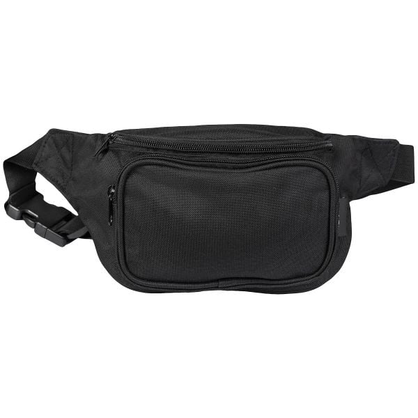 Nerka turystyczna Fanny Pack. Czarne saszetki i nerki męskie Mil-Tec, bez wzorów. Za 46.99 zł.