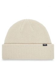 Vans Czapka Core Basic Cuff Beanie VN000QB42N11 Écru. Czapki damskie Vans, na zimę, bez wzorów, z materiału. Za 109.99 zł.