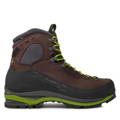 Trekkingi Aku. Brązowe botki męskie Aku, bez wzorów, sportowe, bez obcasa, bez zapięcia. Za 1,079.00 zł.
