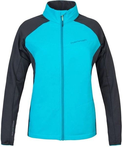 Bluza rozpinana damska Hannah Makana - scuba blue/anthracite. Niebieskie bluzy damskie Hannah, bez wzorów, bez ramiączek, bez kaptura. Za 479.38 zł.