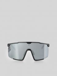 4F Okulary przeciwsłoneczne z lustrzaną powłoką - czarne Uniwersalny. Czarne okulary przeciwsłoneczne damskie 4F. Za 199.99 zł.