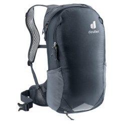 Plecak enduro Deuter Race Air 10 - black. Czarne plecaki męskie Deuter, bez wzorów, z materiału, sportowe. Za 395.99 zł.