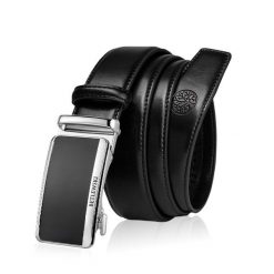 Skórzany pasek BETLEWSKI C35-BL CZARNY 100. Czarne paski męskie z materiału. Za 99.00 zł.