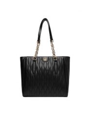 Beverly Hills Polo Club Torebka CEO-BHPC-C-016-09 Czarny. Czarne shopperki damskie Beverly Hills Polo Club, bez wzorów, z materiału, bez dodatków. Za 279.99 zł.