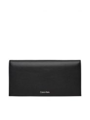 Calvin Klein Portfel Ck Narrate Large Origami Wallet K60K613004 Czarny. Czarne portfele damskie Calvin Klein, ze skóry. Za 279.99 zł.