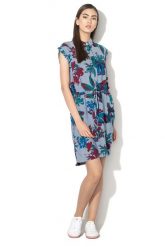 LEE FLORAL DRESS DAMSKA SUKIENKA BLUEPRINT L50DFLLH 112111303. Sukienki damskie Lee, l, bez wzorów, bez kołnierzyka, bez ramiączek. Za 119.99 zł.