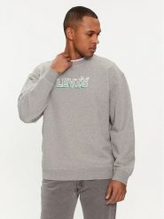 Levi's® Bluza Graphic 38712-0244 Szary Relaxed Fit. Szare bluzy męskie m, bez wzorów, z bawełny, bez ramiączek, bez kaptura. Za 319.99 zł.