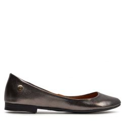 Baleriny Maciejka. Szare balerinki damskie Maciejka, bez wzorów, bez obcasa, bez zapięcia. Za 229.99 zł.