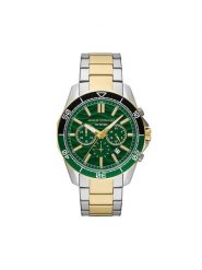 Armani Exchange Zegarek Spencer Chronograph AX1966 Srebrny. Szare zegarki męskie Armani Exchange, bez wzorów, srebrne. Za 929.99 zł.