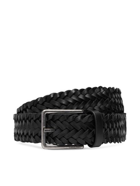 Calvin Klein Pasek Męski Warmth Buckle 35Mm LV04D7053G Czarny. Czarne paski męskie Calvin Klein, ze skóry. Za 289.99 zł.