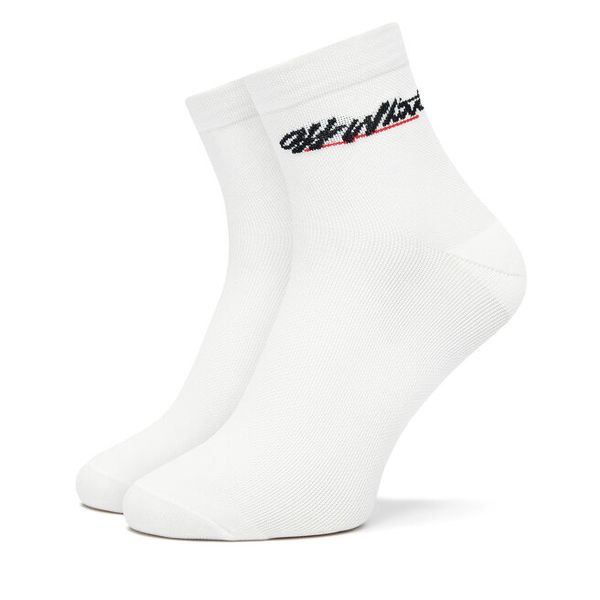 Skarpety długie Off-White. Białe skarpetki damskie OFF-WHITE, bez wzorów. Za 129.99 zł.