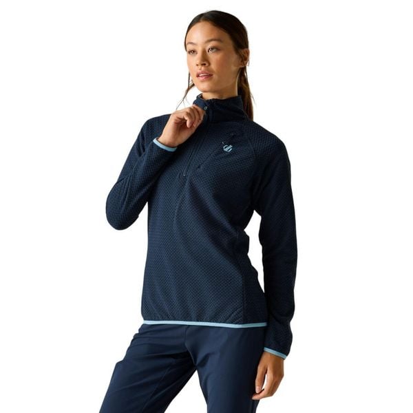 Bluza Damska Switch Up Fleece Top. Czarne bluzy damskie Dare 2B, s, bez wzorów, z materiału, bez ramiączek, bez kaptura. Za 159.99 zł.