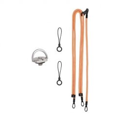 Wielofunkcyjny pasek na szyję Sunnylife GS022 do Pocket 3 (pomarańczowy). Brązowe zegarki sportowe SunnyLife, bez wzorów. Za 35.00 zł.