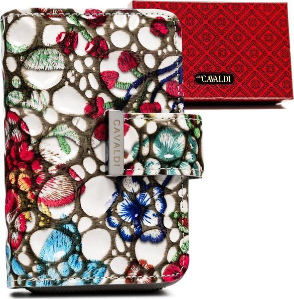 4U Cavaldi Wielokolorowy portfel damski ze skóry naturalnej i ekologicznej - 4U Cavaldi NoSize. Portfele damskie 4U Cavaldi, ze skóry. Za 114.59 zł.