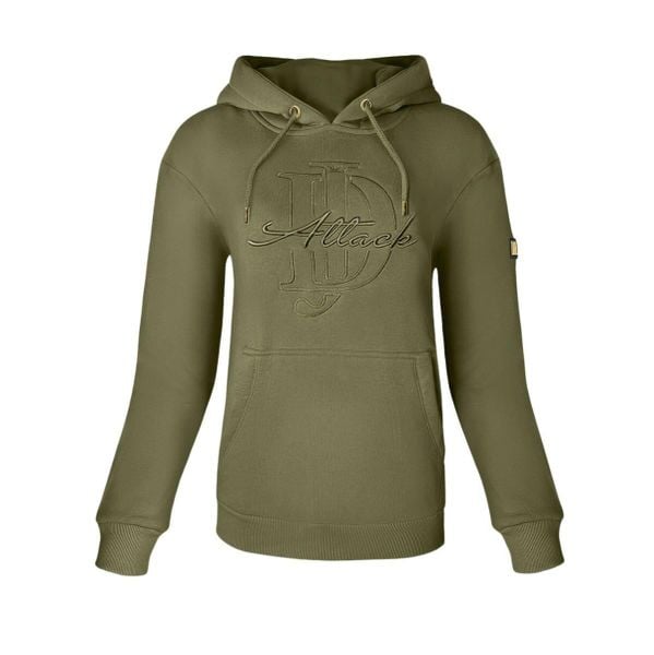 Bluza jeździecka damska JD ATTACK Alison. Brązowe bluzy damskie JD ATTACK, l, bez wzorów, z bawełny, bez ramiączek, bez kaptura. Za 229.00 zł.