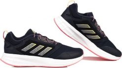 Adidas Buty damskie adidas Duramo Protect szaro-różowe GW3851 36 2/3. Czerwone obuwie sportowe damskie Adidas, bez wzorów, bez zapięcia. Za 292.37 zł.